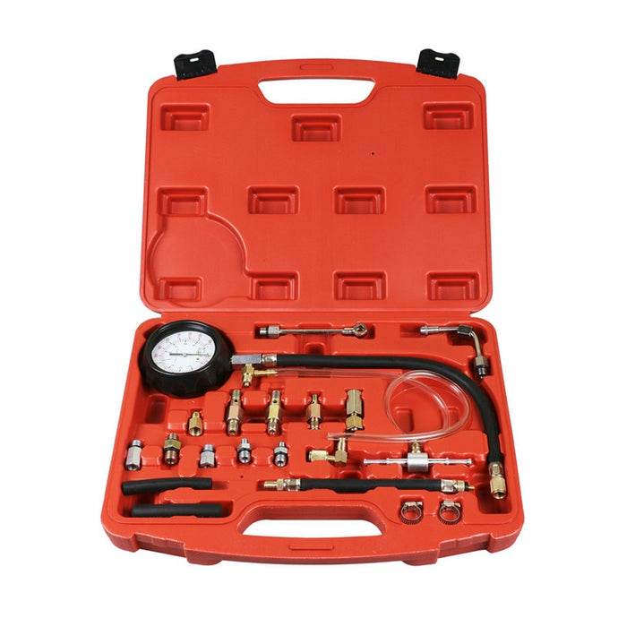 0-140 PSI Fuel Injection Pump Injector Tester Pressure Gauge Gasoline